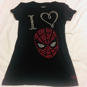 Embellished Spider-Man T-Shirt